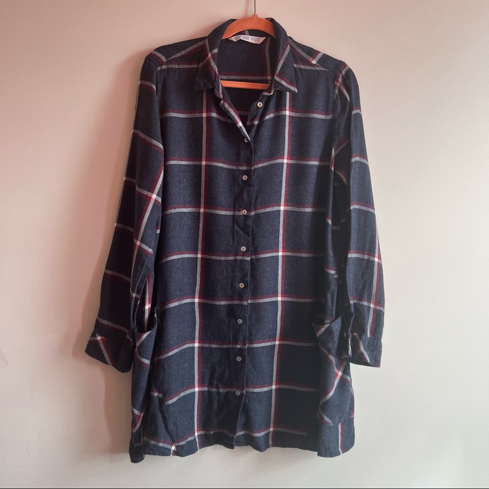 ZARA Flannel Dress